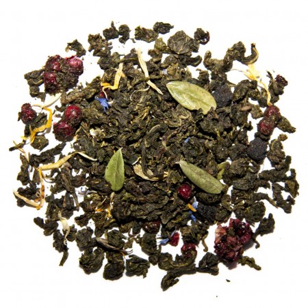 Таежный сбор (Зеленый чай с добавками)